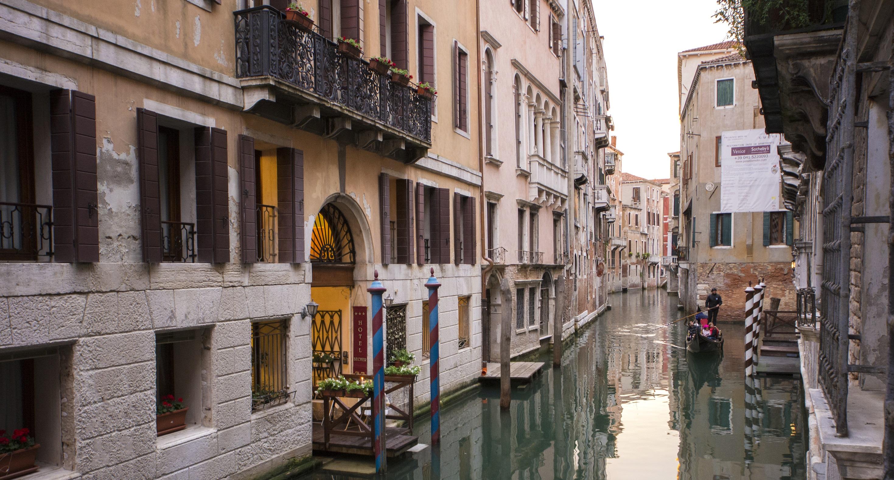 Hotel Becher Venedig Eksteriør billede